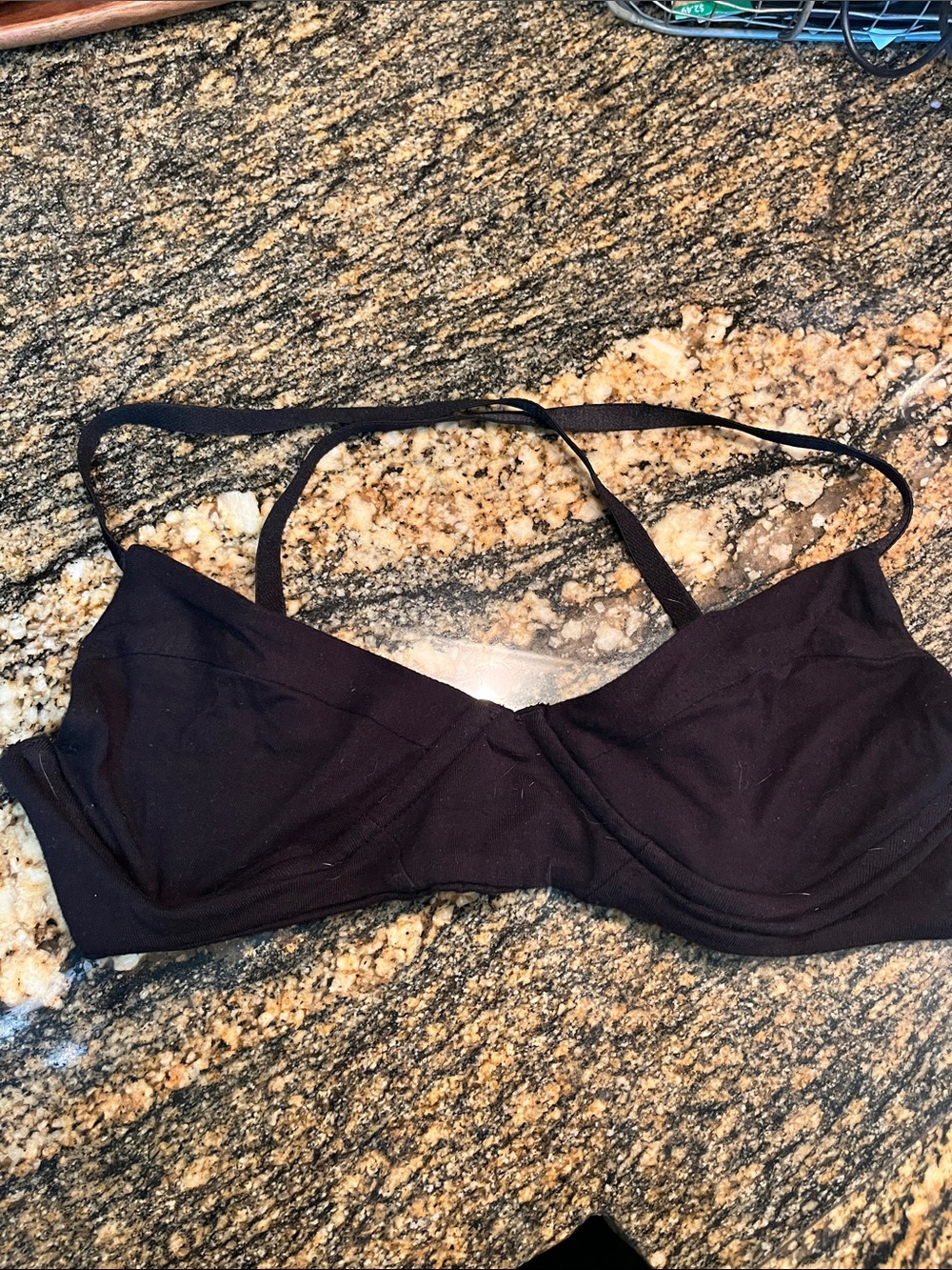 Bamboo essential underwire T-shirt, broth 
size small bra